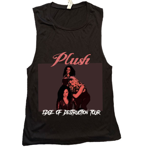 Plush Edge of Destruction Tank Tour Shirt  (Limited Stock)