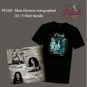 PLUSH - Mass Hysteria Autographed CD/ T-shirt Bundle
